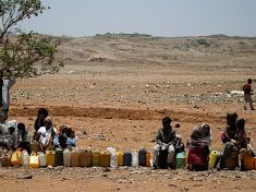 Wasserholen Eritrea